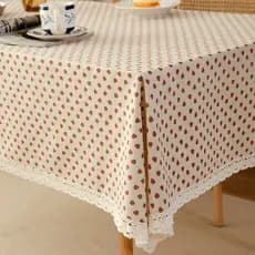 Toalha de mesa estilo americano, tecido de linho de algodão, moderno, simples, mesa de café, estilo ins, sala de estar,