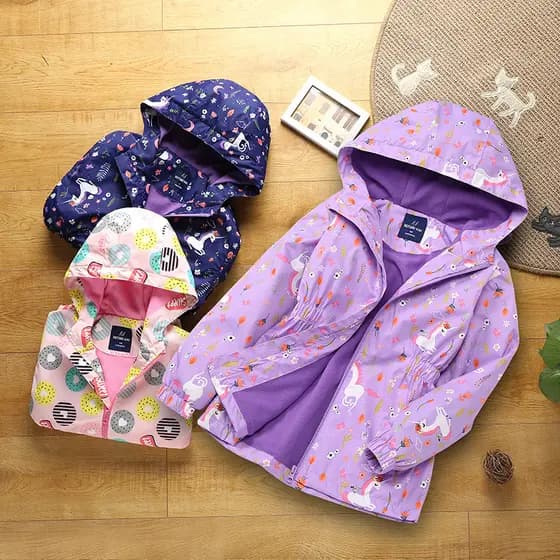 Meninas velo-jaqueta de lã outono inverno roupas infantis com capuz jaqueta térmica blusão infantil médio