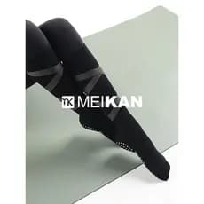 MEIKAN MEIKAN Meias de ioga Meias esportivas Meias altas antiderrapantes Meias de chão com cadarço Meias de Pilates