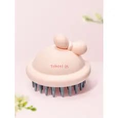 Silicone shampoo escova cabeça couro cabeludo massagem ferramenta útil shampoo redondo das mulheres dos homens shampoo e