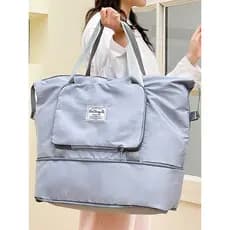 Saco de espera saco de armazenamento roupas de estudante saco de roupas de grande capacidade leve viagem de negócios de