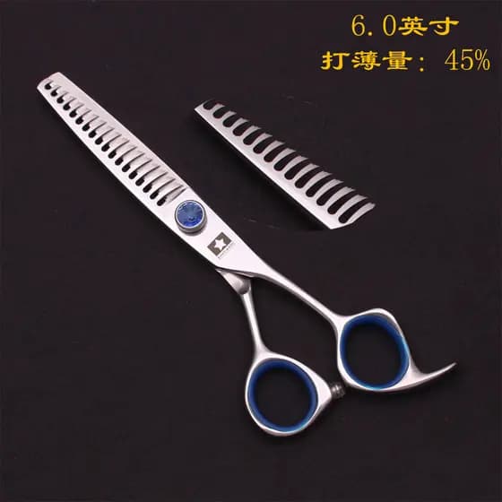 Firesmith Zhengyang 18 dentes tesoura de cabeleireiro tesoura de corte de cabelo masculino espinha de peixe tesoura de d