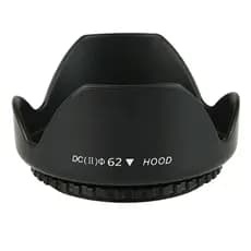 Capa de parafuso em forma de pétala de lótus de 62 mm adequada para Tamron 18-200 18-270 70-300