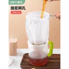 Saco de filtro de chá de leite puxar saco de chá leite ferramentas de loja de chá dedicado filtro de café leite de soja