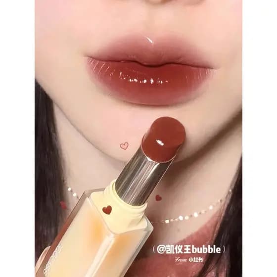 Joocyee Enzyme Crystal Jelly Batom 514 Taffy Water Gloss Batom 117 Pó Névoa Batom Fosco