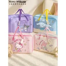 Sanrio jardim de infância dedicado colcha saco de armazenamento crianças escola Oxford pano mochila almoço pausa colcha