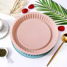 Comida Pizza silicone assadeira assadeira redonda molde de bolo de silicone pan DIY molde de biscoito forno de microonda