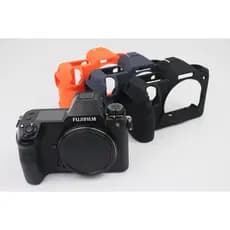 Adequado para Fuji GFX100S bolsa de câmera capa de couro alça capa protetora capa de Silicone portátil capa de câmera Mi