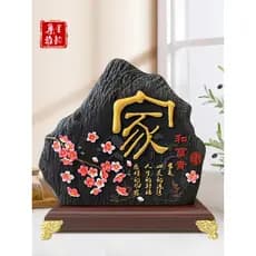 Novo estilo chinês decoração de armário de TV sala de estar armário de vinho decorações para casa artesanato alegria de