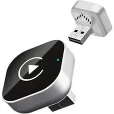 Adaptador CarPlay Sem Fio 2026 Atualização Com Para , Design Mini USB Carros Integrado Apple Plug and Play Fácil Uso Con