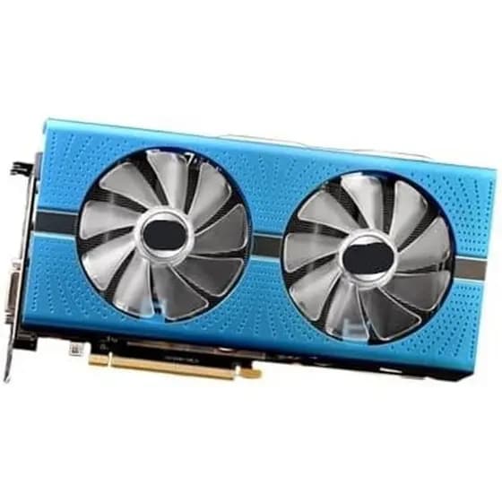 Placa Gráfica 590 8G G5 SE GDDR5 PCIe 3.0 X16 Compatível Com Modelos De Safira Peças De Computador