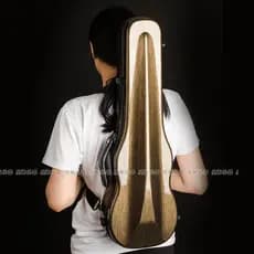 Zhuzhou Liying Trading Co., Ltd. Estojo para violino de alta qualidade, vidro ultraleve, profissional, leve, portátil, b