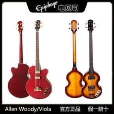 Zhuzhou Liying Trading Co., Ltd. EpiPhone Viola Viola Allen Woody Baixo Elétrico Profissional Iniciante Baixo Elétrico