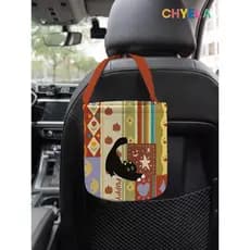 Colagem gatinho Original Desktop lata de lixo carro pendurado caixa de armazenamento caixa de armazenamento de carro AC4