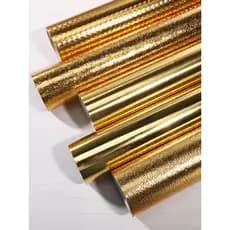 Adesivos de folha de ouro nicho budista decoração de fundo autoadesivo adesivos de parede dourados cozinha à prova d'águ