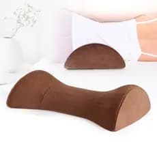 Travesseiro lombar para cama Almofada lombar para dormir Almofada de espuma viscoelástica para mulheres grávidas Suporte