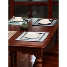 Americano Placemats novos tapetes de isolamento térmico chinês tapetes de mesa Anti-escaldante pano à prova de calor tap