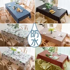 Toalha de mesa impermeável Anti-escaldante à prova de óleo descartável retangular menina coração mesa de café ins estilo