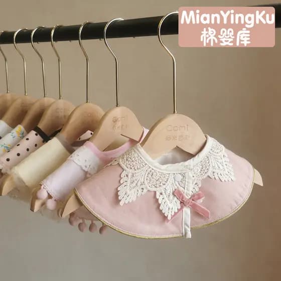Toalha de Saliva bebê menina estilo princesa ins versão coreana babador japonês recém-nascido masculino feminino produto