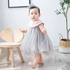 Um ano de idade mês inteiro tutu saia japonês ins Pettiskirt crianças tubo topo feminino bebê princesa verão Suspender s