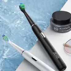 Saijia escova de dentes elétrica High-End no exterior estudante festa à prova dwaterproof água Sonic casal casa intelige