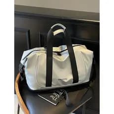 Bolsa de viagem portátil de grande capacidade expansível pode cobrir carrinho saco de bagagem leve viagem à prova dwater