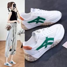 Outono Forrest Gump sapatos femininos sapatos esportivos casuais estudantes 2025 novo estilo tênis de corrida treinament