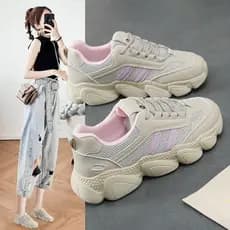 Daddy Shoes Mulheres 2026 Primavera Novo Estilo Forrest Gump Sapatos Esportivos Mulheres Sapatos Casuais Estudantes do E