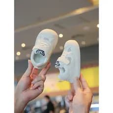 Primavera verão novo estilo bebê criança sapatos de malha respirável tênis meninos meninas crianças pequenos sapatos bra