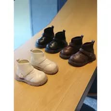 Feminino bebê Martin botas outono inverno novo estilo botas curtas crianças botas únicas crianças sapatos de princesa sa
