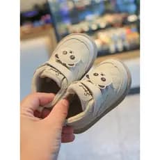 2026 inverno novo estilo mais veludo sapatos de algodão do bebê 1 a 3 anos de idade meninos meninas dois algodão sapatos