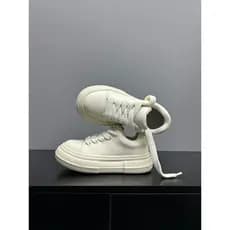 [Baba Xiansen] All-Match Couro Genuíno Sapatos Brancos Tênis Masculinos Leves Sapatos Plataforma de Aumento Sapatos de P
