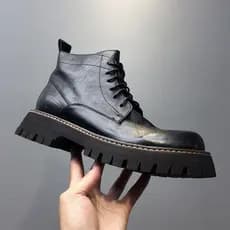 Botas Martin Botas Curtas Masculinas Botas de Design Original Novos Produtos Masculinos Sapatos Masculinos Estilo Britân