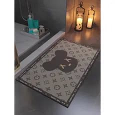 Street Wear banheiro dedicado tapetes luz luxo High-End sentido antiderrapante absorvente de água de secagem rápida pé t