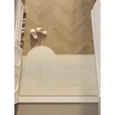 Estilo creme porta de entrada tapete porta de entrada anel de seda tapete entrada sob medida pvc High-End sentido resist