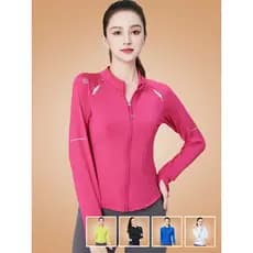 Secagem rápida Yang Liping primavera outono roupas de dança quadrada novo estilo jaqueta esportiva impressa magro ajuste
