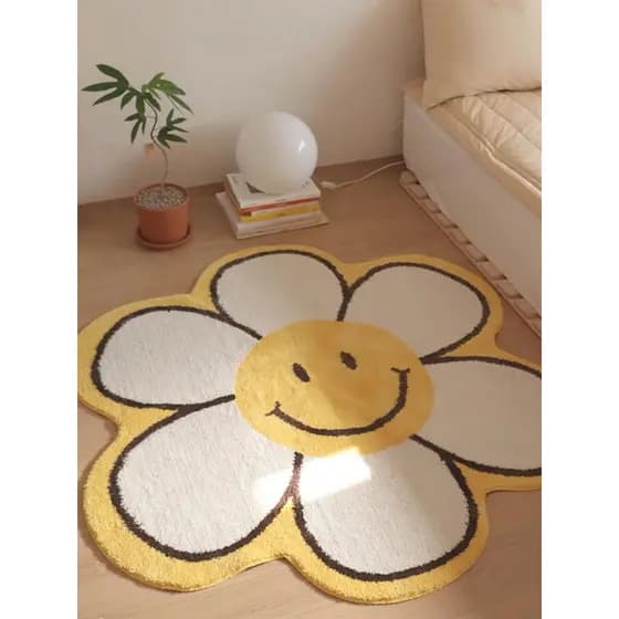 Meninas penteadeira tapete redondo quarto cabeceira cobertor de pelúcia tapete bonito vestiário fotografia tapete