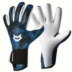 Luvas de goleiro juvenil adulto WVVOU, luvas de goleiro de futebol profissional respiráveis
