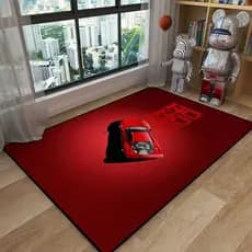 Ferrari carro esportivo tapete sala de estar entrada quarto jogos crianças Playhouse cadeira na moda antiderrapante tape