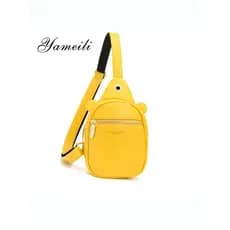 2025 novo estilo Pu bolsa feminina esportes ao ar livre bolsa mensageiro tendência de moda única ins bolsa de peito femi