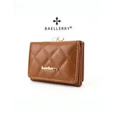 2025baellery novo estilo senhoras carteira curta versão coreana diamante Tri-fold carteira Mini moda moeda bolsa