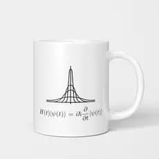 Estudante matemática fórmula criativa caneca série matemática copo professor único beber copo de cerâmica adulto