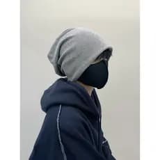 Chapéu cinza masculino estilo grande circunferência da cabeça chapéu frio masculino pilha chapéu menino chapéu de malha