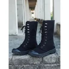 Botas gerais sapatos masculinos língua integrada escalada ao ar livre Martin botas de treinamento militar cintura alta s