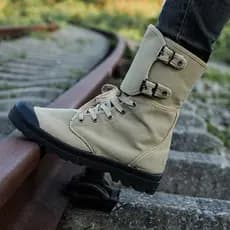 Botas gerais masculinas língua integrada deserto botas de lona de alta qualidade Martin botas cara resistente botas táti