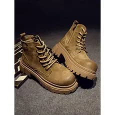 Rubarbo botas masculinas sapatos de alta qualidade 2026 outono inverno novo estilo Martin botas masculinas botas de cami