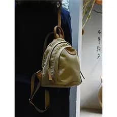 Original pequena mochila feminina Oxford pano mochila feminina moda Casual leve simples nicho moda náilon pano feminino