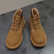 Japonês Vintage rua deserto botas Harajuku rua ruibarbo botas masculinas de sola leve respirável Martin botas masculinas