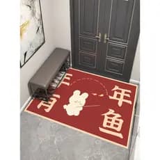 Meishida tapete de chão porta de entrada tapete antiderrapante porta doméstica diatomácea lama absorvente tapete de pé a