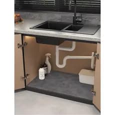Tapete de drenagem de armário Tapete absorvente para pia de cozinha Tapete à prova de umidade Gaveta simples Armário ant